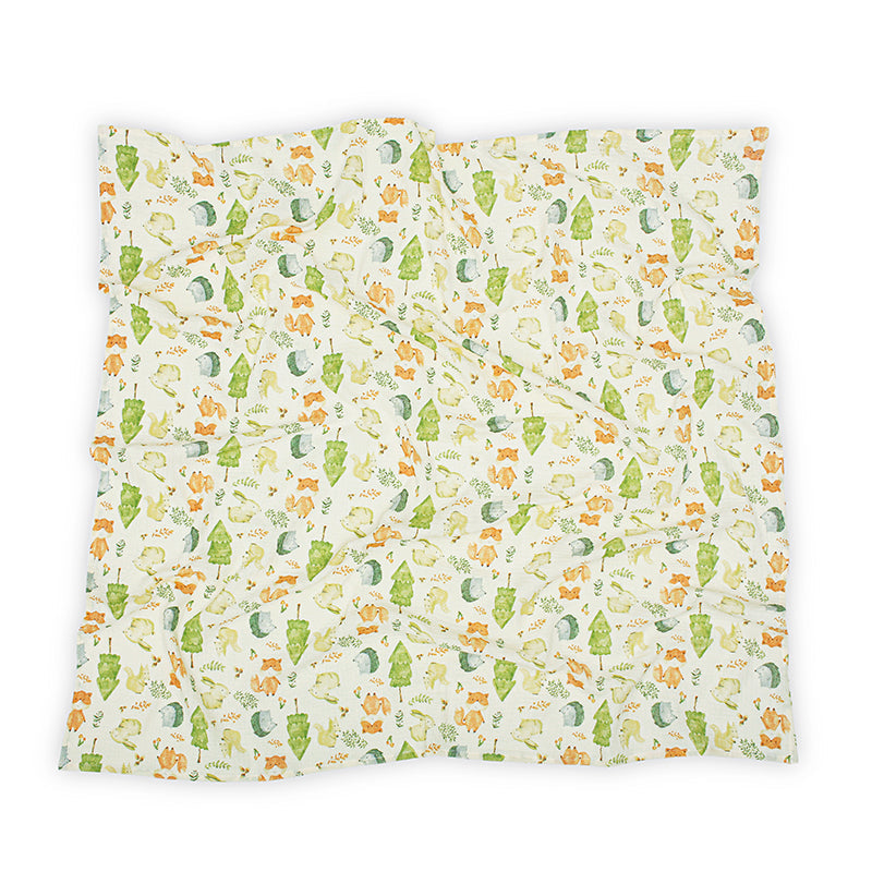 Forest Swaddle Blanket