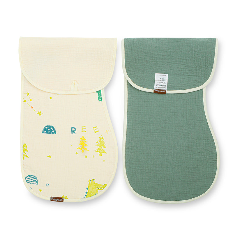 Dino Burp Cloth Set