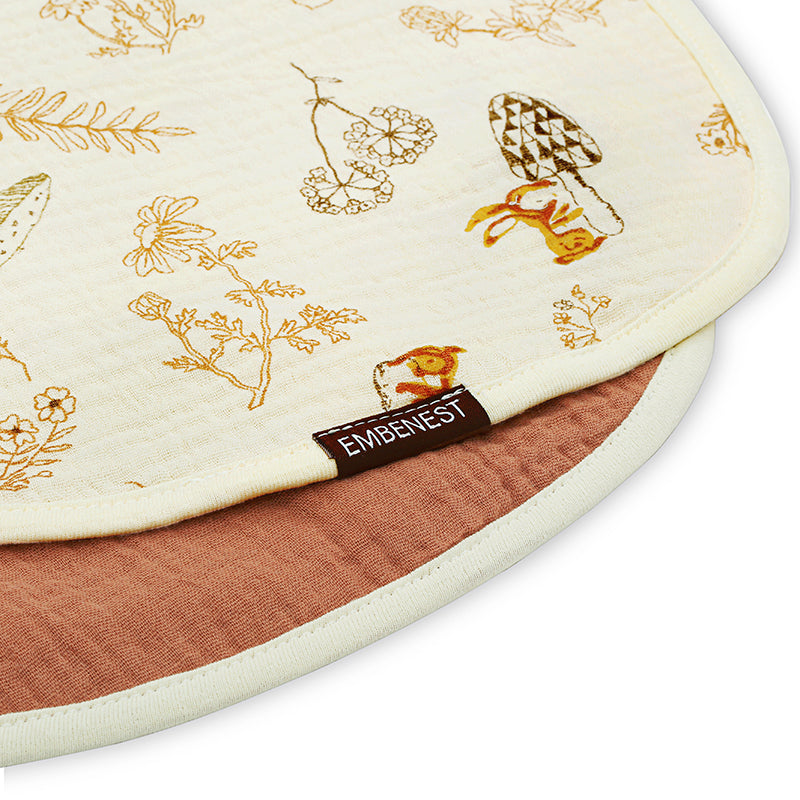 Squirrel Burp Cloth Set