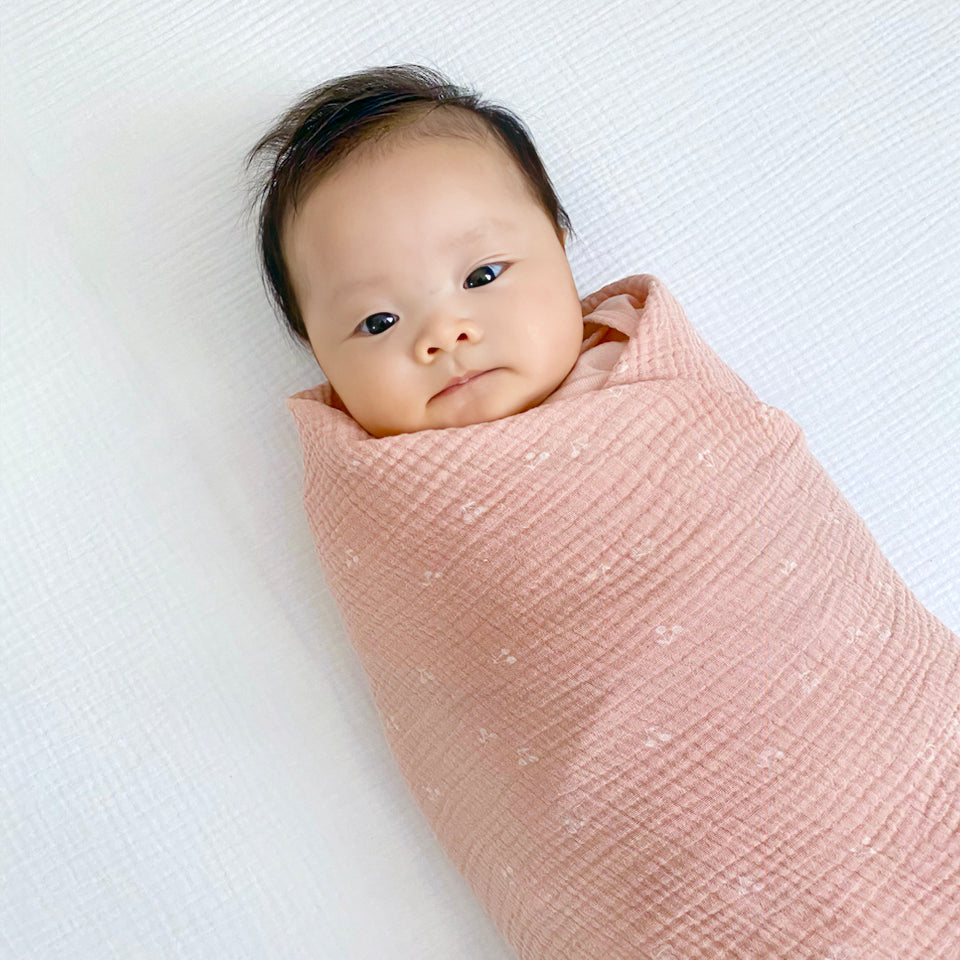 Cherry Swaddle Blanket