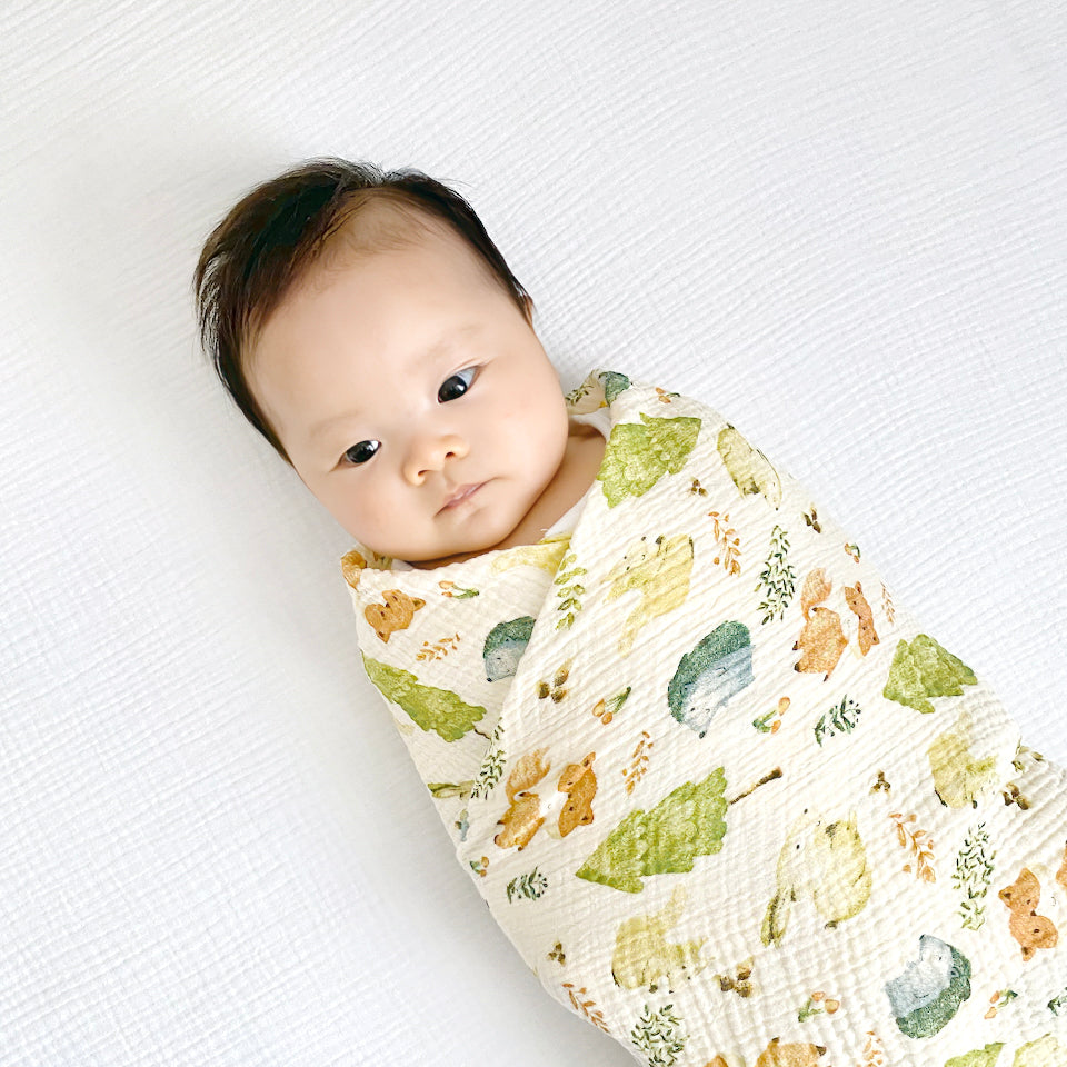 Forest Swaddle Blanket